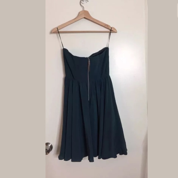 NWOT Rebecca Taylor Embellished Strapless Dress - Picture 4 of 6